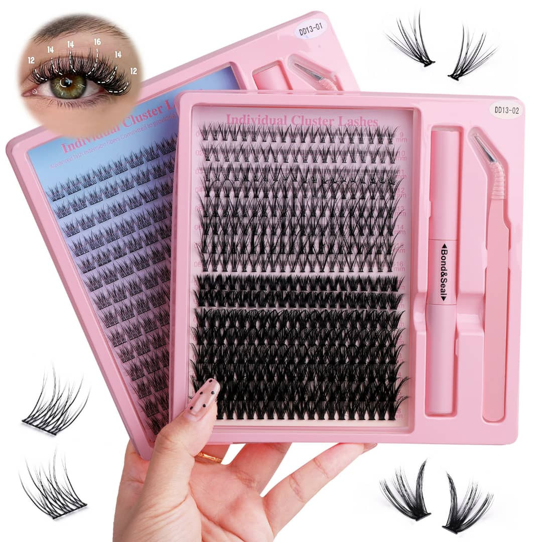 Europe et américain Cross-Border étendu de faux cils 320pcs