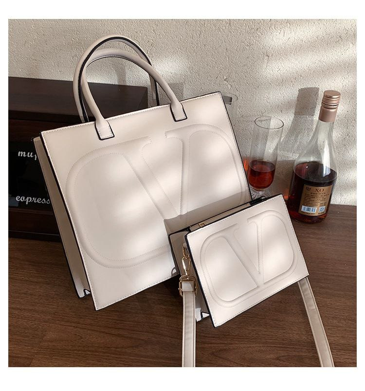 Nouveau sac à main pour femme sac en deux pièces grand sac commerce extérieur sac à bandoulière