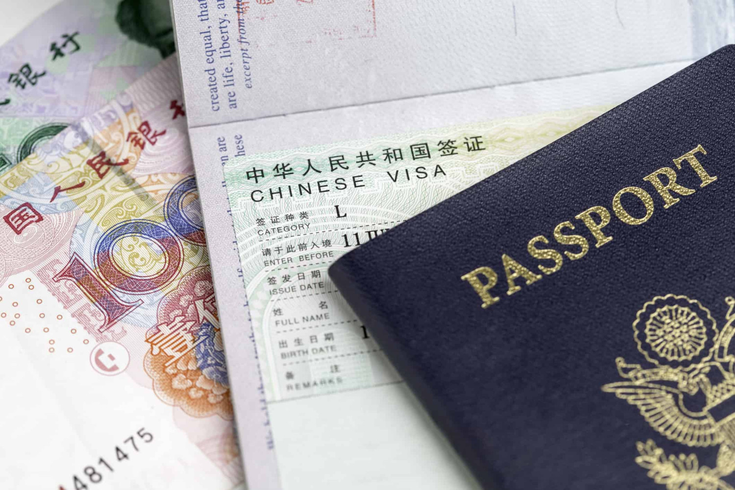 Frais de services assistance visa Chine