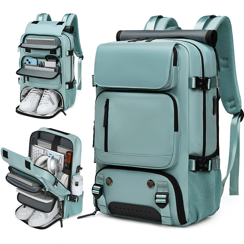 Sac à dos de voyage pour les femmes et hommes de grande capacité à bagages multifonction sac à main ordinateur sac à dossier voyage Men de voyage cross body